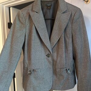 Ann Taylor Classic Gray Blazer
